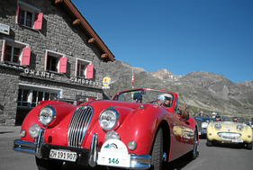 Jaguar XK 140 SE DHC (1956) - am British Classic Car Meeting St. Moritz 2015