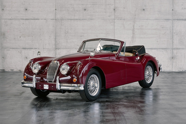 Bild: Jaguar XK 140 SE Drophead Coupé (1956) - als Lot 73 angeboten an der Dorotheum Versteigerung anlässlich der Classic Expo Salzburg 2021