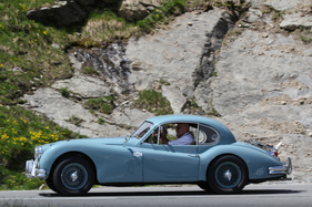Jaguar XK 140 SE FHC (1956) - Stelvio Rally - British Classic Car Meeting 2019