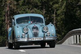 Jaguar XK 140 SE FHC (1956) an der Arosa ClassicCar 2013 - Arosa Classic Trophy (1956)