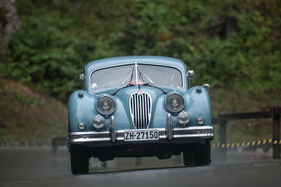 Jaguar XK 140 SE FHC (1956) an der Arosa ClassicCar 2014 (1956)