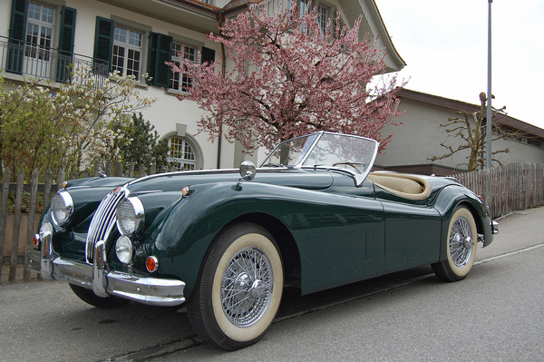Jaguar XK 140 SE OTS (1955) - angeboten an der Versteigerung der Oldtimer Galerie in Toffen am 26. April 2014