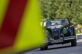 Jaguar XK 150 (1955) - an der Ennstal-Classic 2016
