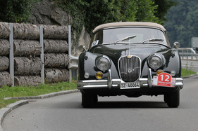 Jaguar XK 150 (1958) - an der OCC Jungfrau Rallye 2020