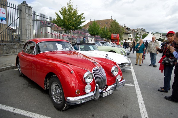 Image: Jaguar XK 150 (1959) - at the British Classic Car Meeting in Morges 2013
