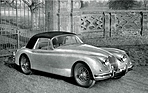 Jaguar XK 150 Cabriolet (1958) - in einem Verkaufsprospekt