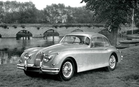 Jaguar XK 150 Coupé (1958) - in einem Verkaufsprospekt
