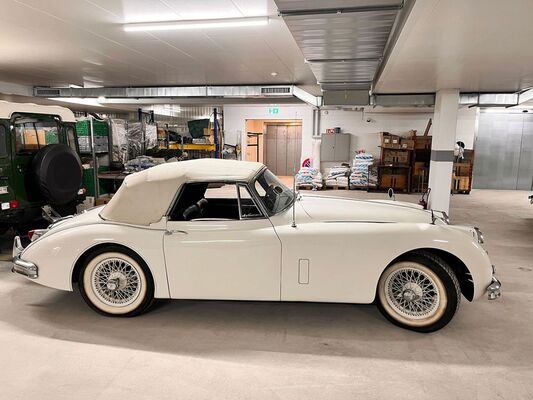 Jaguar XK 150 DHC (1959) - als Lot 136 an der Dutch Auction Company "Extravaganza" Versteigerung 2024
