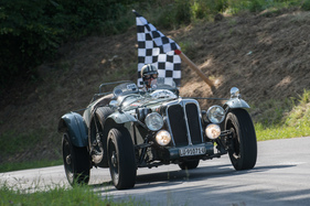 Jaguar XK 150 Old Mill Special (1957) an der Bergprüfung Altbüron 2017 - Feld 3