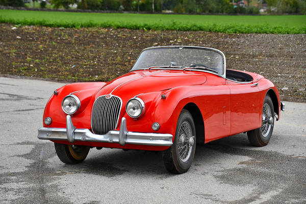 Bild: Jaguar XK 150 S 3.4-Litre Open Two Seater (1958) - als Lot 180 an der Versteigerung der Oldtimer Galerie Toffen am 15. Oktober 2022