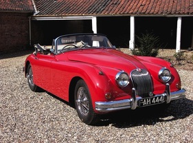 Bild Jaguar XK 150 S 3.8litre Drophead Coupé (1960) - als Lot 334 angeboten an der Bonhams Versteigerung anlässlich des Goodwood Festival of Speed am 27. Juni 2014