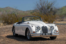 Jaguar XK 150 S OTS (1958) - as lot 106 at the Bonhams "The Audrain Concours" auction 2024