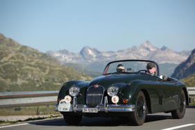 Jaguar XK 150 S OTS (1959) - am British Classic Car Meeting St. Moritz 2015