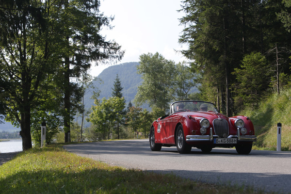 Jaguar XK 150 S OTS (1959) - an der Saalbach Classic 2013