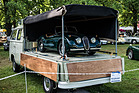 Bild: Jaguar XK-Modell auf VW-Bus - Classic Days Schloss Dyck 2014