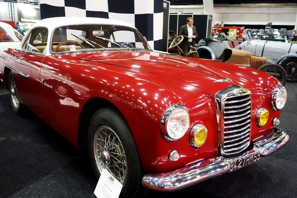 Jaguar XK120 (1952) - Karosserie von Stabilimenti Farina - Oldtimermesse Interclassics Brüssel 2019