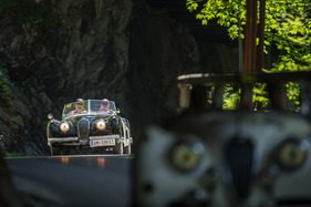Jaguar XK120 (1952) - an der Ennstal-Classic 2019