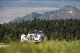 Jaguar XK120 (1953) - an der Ennstal-Classic 2019