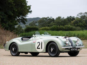 Bild Jaguar XK120 Competition Roadster (1951) - als Lot 140 an der Bonhams Goodwood Revival Versteigerung 2025