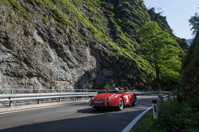 Jaguar XK120 DHC (1954) - an der Ennstal-Classic 2019