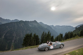 Jaguar XK120 OTS (1954) - an der Ennstal-Classic 2019