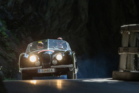 Jaguar XK120 OTS SE (1954) - an der Ennstal-Classic 2019