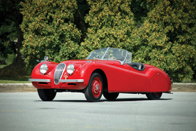 Jaguar XK120 Roadster (1950) - als Lot 163 an der RM Auction Hershey vom 9./10. Oktober 2014