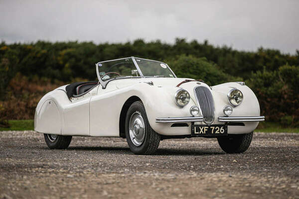 Jaguar XK120 Roadster (1950) - als Lot 688 angeboten anlässlich Silverstone Auctions “NEC Classic Motor Show Sale" am 12. November 2022