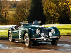 Jaguar XK120 Roadster (1952) - als Lot 116 am Bonhams "The Bond Steet Sale" 2024