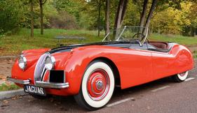 Jaguar XK120 Roadster (1953) - als Lot 419 an der Bonhams Versteigerung "Les grandes marques du monde au Grand Palais" in Paris 2017