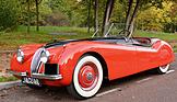 Bild: Jaguar XK120 Roadster (1953) - als Lot 419 an der Bonhams Versteigerung "Les grandes marques du monde au Grand Palais" in Paris 2017