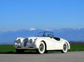 Jaguar XK120 SE OTS (1954) - Lot 122 at the Bonhams Bonmont auction on June 30, 2024