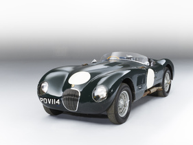 Jaguar XK120C "C-Type" Sports Racing Two-Seat Roadster (1953) - als Lot 114 angeboten an der Versteigerung von Monaco am 13. Mai 2016