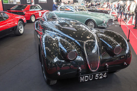 Jaguar XK120M Record (1953) - Rekordfahrzeug mit eingeschränktem Klimakomfort - Rétromobile Paris 2020