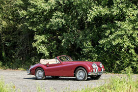 Jaguar XK140 Drophead Coupé 1955 () - als Lot 296 an der Goodwood Revival Versteigerung von Bonhams am 9. September 2017