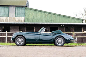 Jaguar XK140 Drophead Coupé (1956) - Lot 114 at the Bonhams Goodwood Members' Meeting auction on April 14, 2024