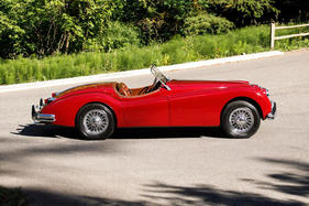 Jaguar XK140 MC Roadster (1955) - als Lot 055 an der Bonhams Quail Lodge Versteigerung am 24. August 2018