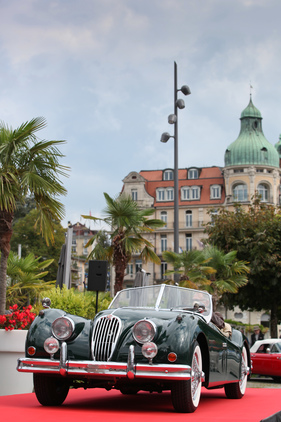 Jaguar XK140 OTS (1954) - am Concours d'Excellence Luzern am 17. September 2016