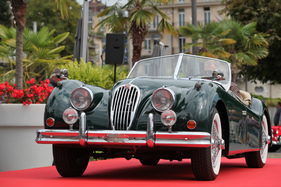 Jaguar XK140 OTS (1954) - am Concours d'Excellence Luzern am 17. September 2016