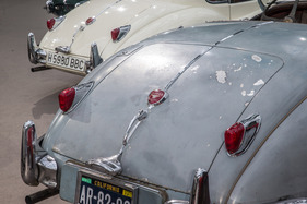 Jaguar XK140 SE Roadster (1956) - als Lot 383 versteigert an der Bonhams Grand Palais Verteigerung in Paris am 4. Februar 2016