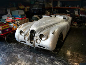 Jaguar XK150 3.4-Litre Roadster Project (1959) - offered as lot 367 at the Bonhams Goodwood Revival Auction on September 17, 2022