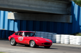 Jaguar XKE Coupe (1963) am SVRA Spring Vintage Classic in Sebring 2014