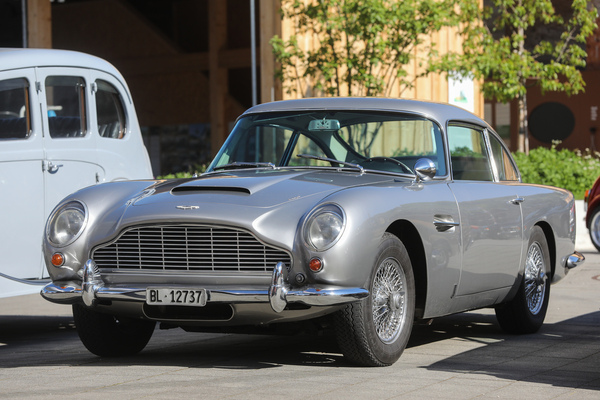 Bild: Jamens Bonds Dienstfahrzeug Aston Martin DB5 - SHVF-Delegiertenversammlung am 27. April 2024
