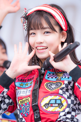 Japanische Girl Group AKB48 Team8 als Show-Act bei der Fuji Wonderland FES 2017 Veranstaltung