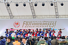 Japanische Girl Group AKB48 Team8 als Show-Act bei der Fuji Wonderland FES 2017 Veranstaltung