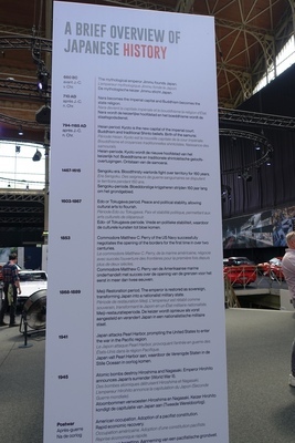 Japans Geschichte in aller Kürze – Sonderausstellung "Big in Japan" in der Autoworld Brüssel