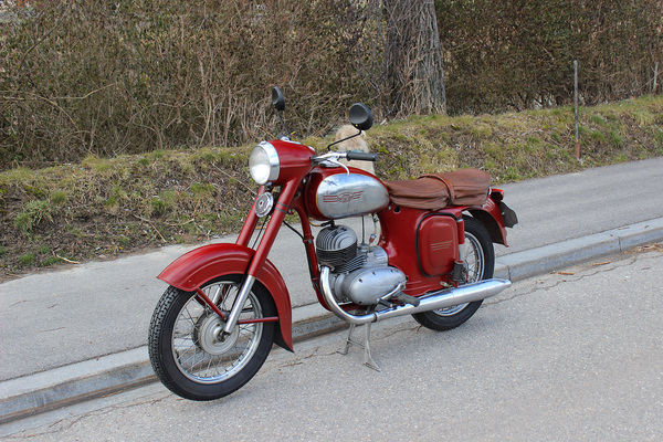 Jawa 125 Typ 453 (1962) - gemeldet als Lot 118 für Versteigerung der Oldtimer Galerie Toffen vom 27. März 2021