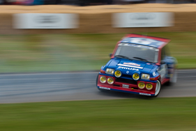 Jean Ragnotti im Renault 5 Turbo am Goodwood Festival of Speed 2015