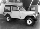 Jeep CJ-7 Hardtop (1976) - neues Modell mit langem Radstand - Genfer Autosalon 1976