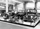 Jeep CJ7 (1980) - mit erneuertem Motor, gezeigt zusammen mit einem restaurierten Militär-Jeep - Genfer Autosalon 1980